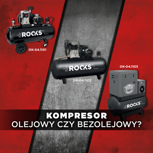kompresory olejowe i bezolejowe ROOKS