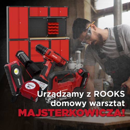 urządzamy domowy warsztat majsterkowicza z ROOKS