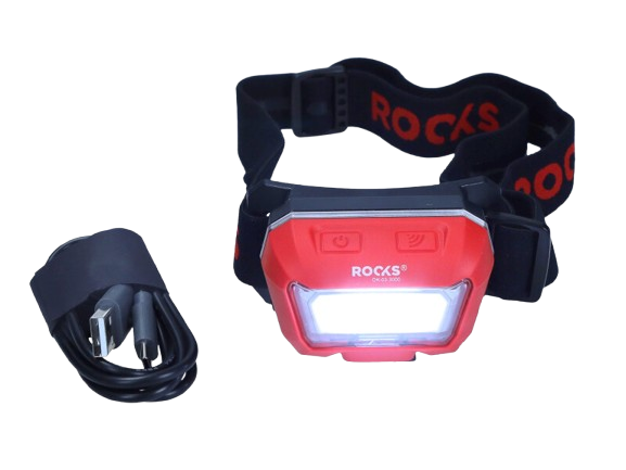 ROOKS Lampa czołówka z sensorem 300 lm OK-03.3000