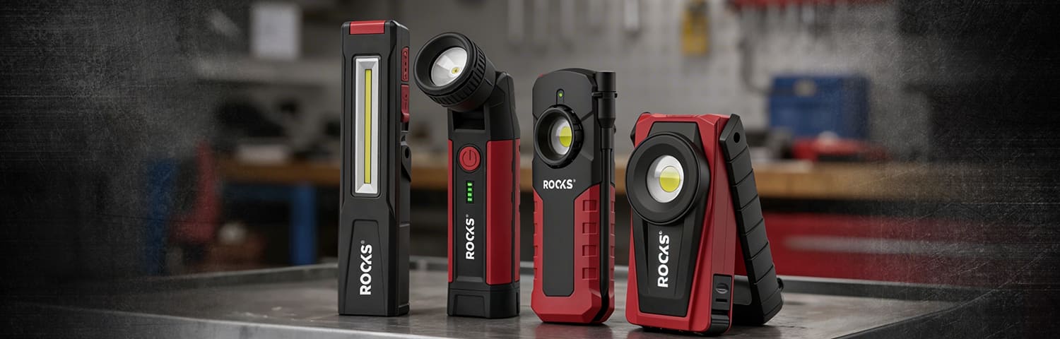 Jak wybrać latarkę warsztatową? ROOKS LAMPY WARSZTATOWE