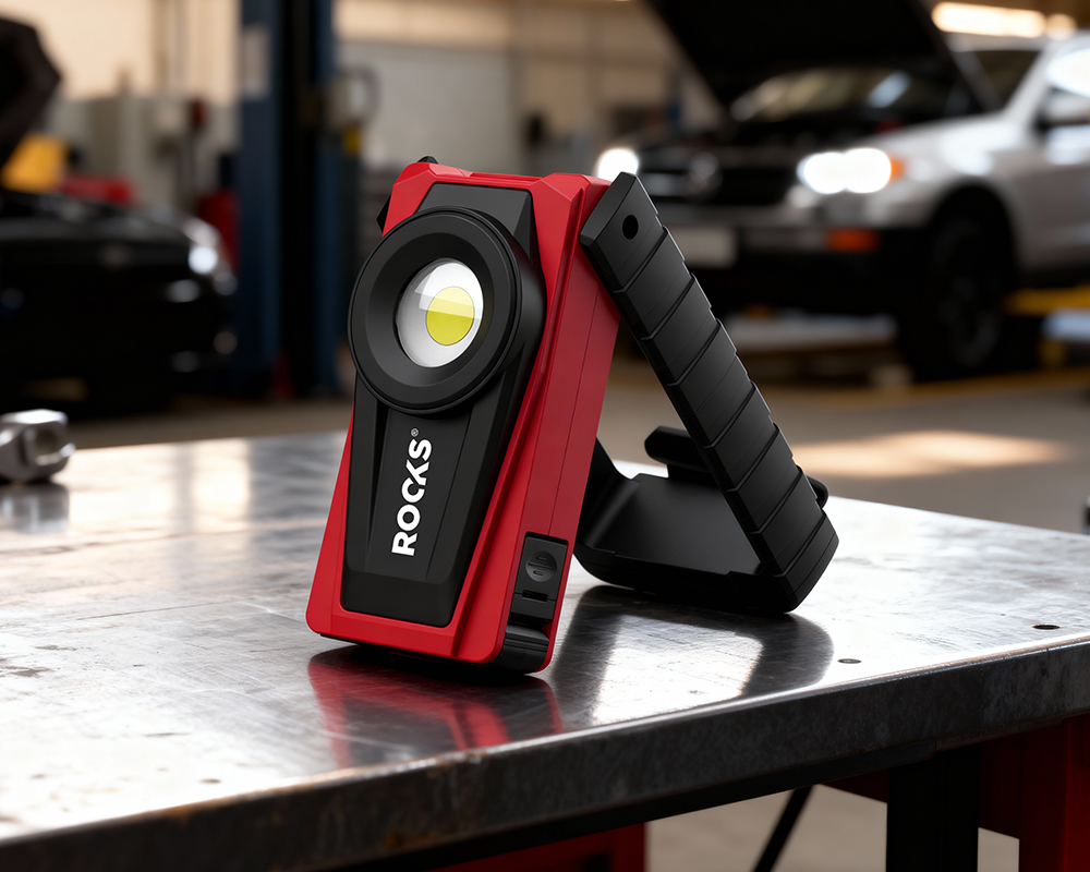 ROOKS Lampa warsztatowa B1 FRAME 1200 / 200 lum 2600 mAh