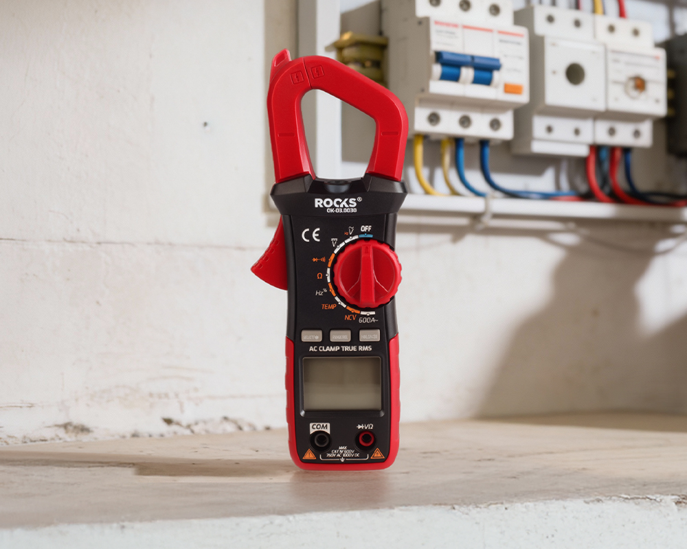 ROOKS Multimetr miernik cęgowy AUTOMAT T-RMS LED-NCV SYSTEM