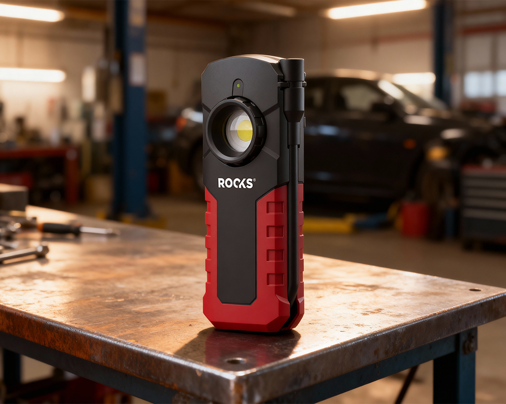 ROOKS Lampa warsztatowa B1 FLEX BEAM 1300 / 300 lum 2600 mAh