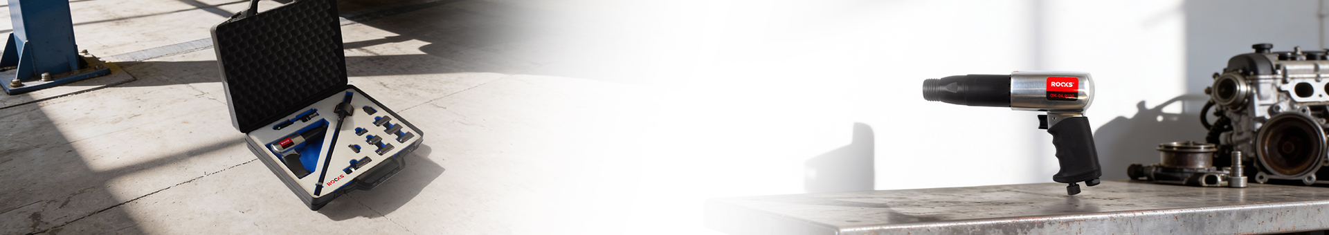 ROOKS Zestaw VIBRO SYSTEM do wyciągania wtryskiwaczy 13 elementów OK-05.0030