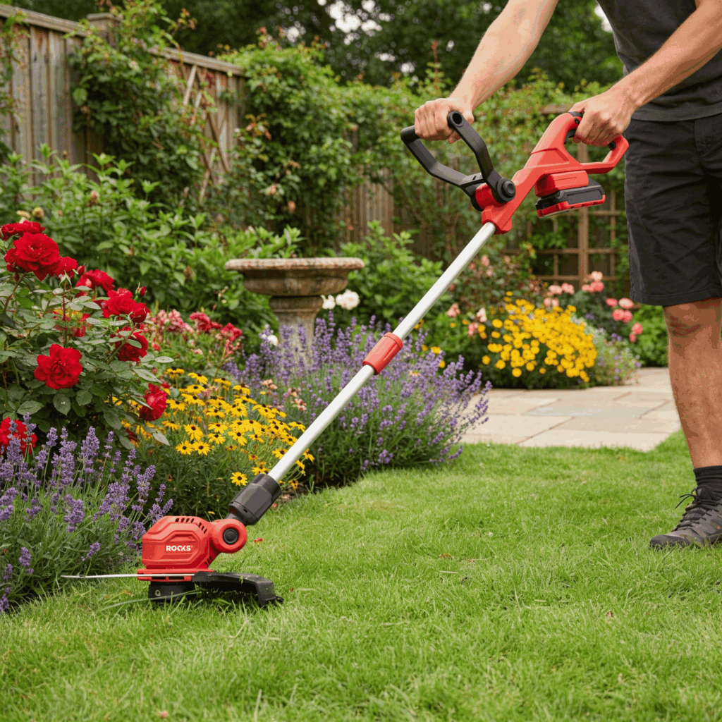 ROOKS 20V AQ-ONE Podkaszarka 2 LINE 30 cm kpl. z akumulatorem 2Ah OK-03.4383