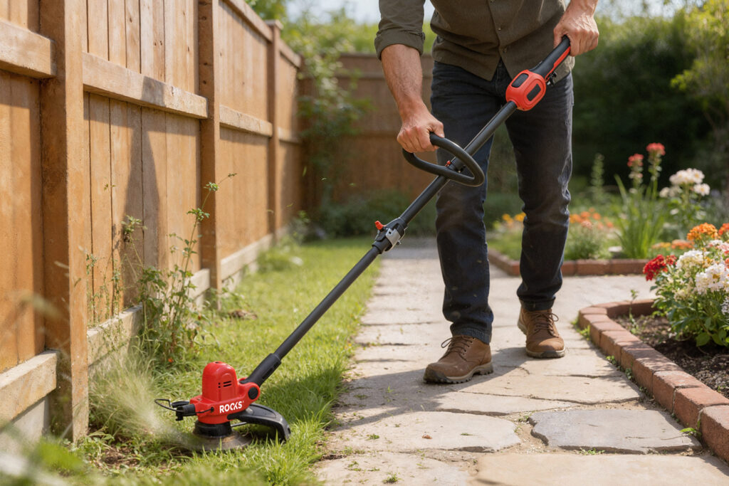 ROOKS 20V AQ-ONE Podkaszarka 3in1 żyłka ostrze 33 cm komplet z baterią 4 Ah OK-03.4419