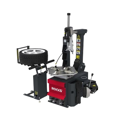 ROOKS Montażownica automatyczna do kół system bezłyżkowy stół do 26″ winda 1B