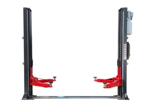 ROOKS Podnośnik dwukolumnowy automatyczny 4,5t LED sterowanie pilot 400V