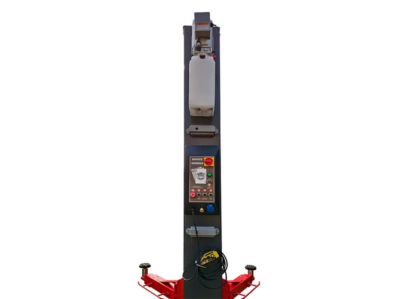 ROOKS Podnośnik dwukolumnowy automatyczny 4,5t LED sterowanie pilot 400V