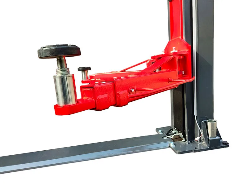ROOKS Podnośnik dwukolumnowy automatyczny 4,5t LED sterowanie pilot 400V
