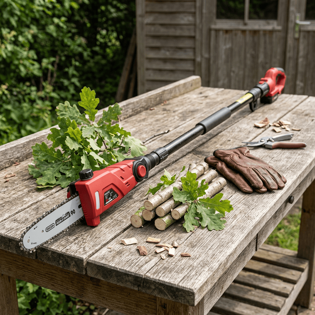 [OK-03.4384] ROOKS 20V AQ-ONE piła łańcuchowa na wysięgniku 2,65 m / 200 mm