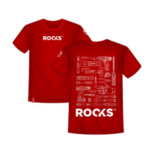 ROOKS T-shirt Red Tools