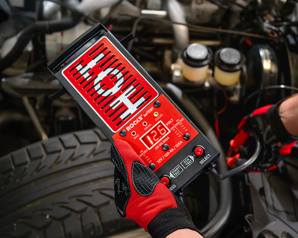 CYFROWY TESTER AKUMULATORÓW 12V, 100A, 200-1000 CCA, 120 AH