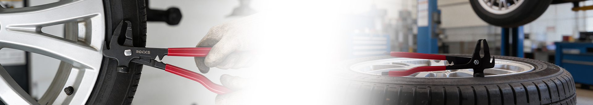 SZCZYPCE WULKANIZACYJNE, KLESZCZE DO CIĘŻARKÓW, DO WYWAŻANIA KÓŁ rooks