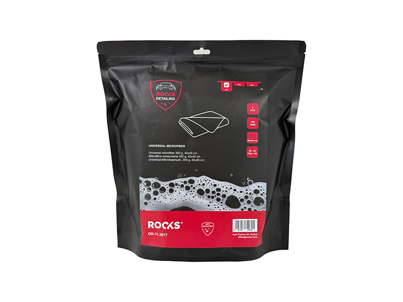 ROOKS Mikrofibra uniwersalna 40 x 40 cm 3 sztuk Ok-11.3017