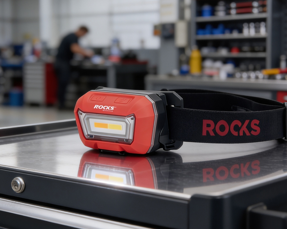 LAMPA CZOŁÓWKA Z SENSOREM 300 lm ROOKS