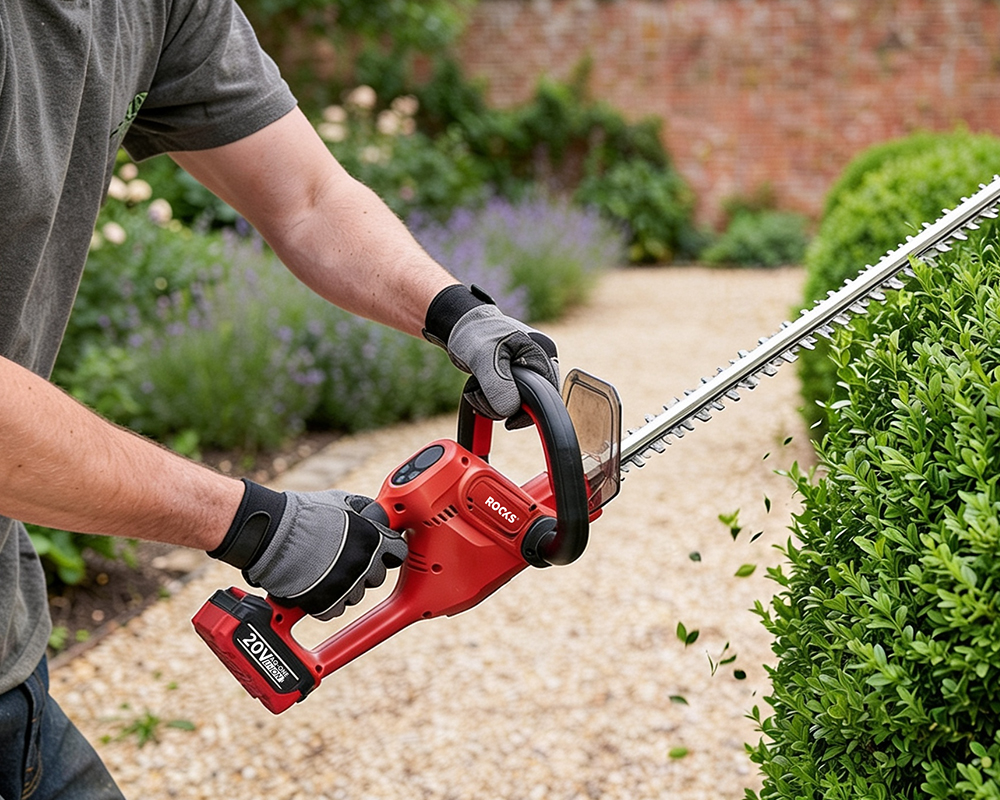 ROOKS 20V AQ-ONE Nożyce do żywopłotu 610 mm Ø22 mm bez osprzętu