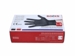 Rękawiczki nitrylowe czarne ROOKS GARAGE BLACK V2 rozmiar L – 100 szt. OK-09.0002A