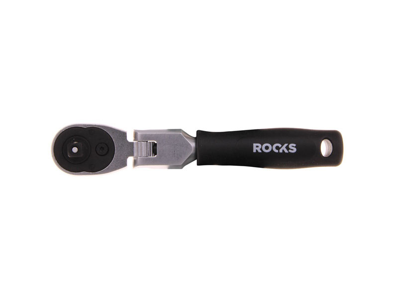 ROOKS Grzechotka z przegubem 1/4"