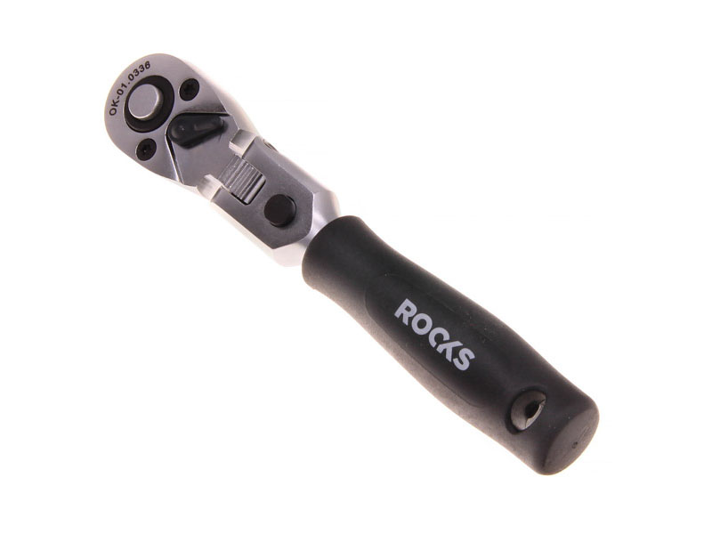 ROOKS Grzechotka z przegubem 1/4"