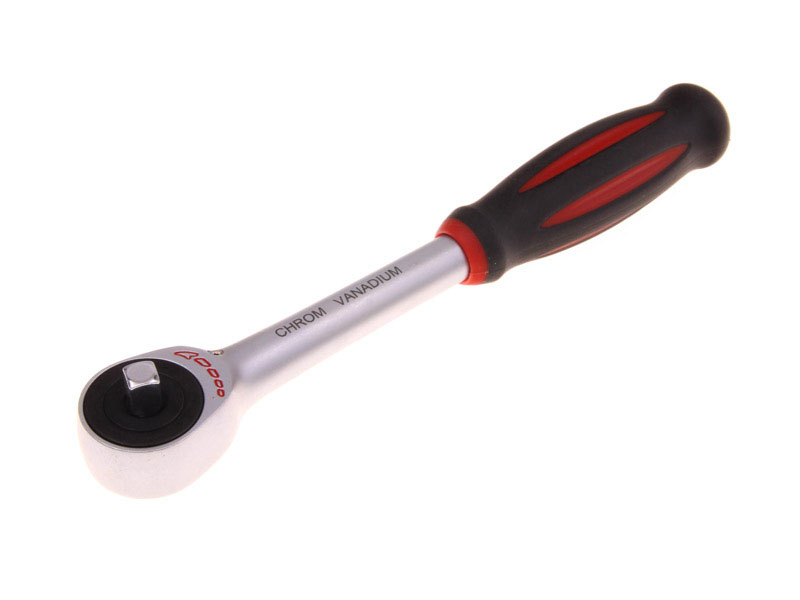 ROOKS Grzechotka twist z obrotową rękojeścią 1/4"