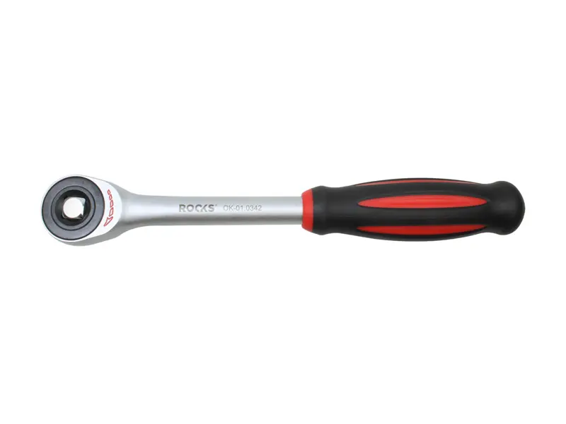 ROOKS TWIST mocna grzechotka 1/2" z obrotową rękojeścią do pracy warsztatowej | OK-01.0342
