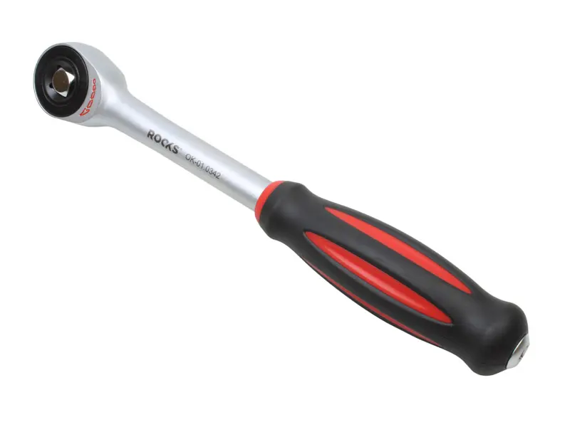 ROOKS TWIST mocna grzechotka 1/2" z obrotową rękojeścią do pracy warsztatowej | OK-01.0342