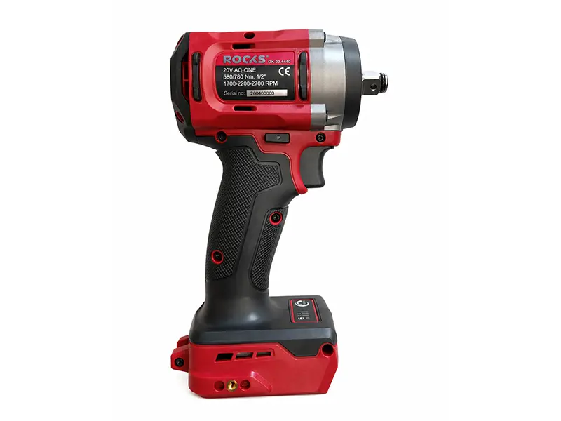 ROOKS 20V AQ-ONE T1 – akumulatorowy klucz udarowy 1/2" 780 Nm, BODY | OK-03.4440