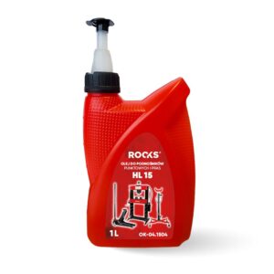 OLEJ DO PODNOŚNIKÓW PUNKTOWYCH HYDRAULICZNYCH ŻABA ORAZ PRAS HL15 1L LEJEK ROOKS