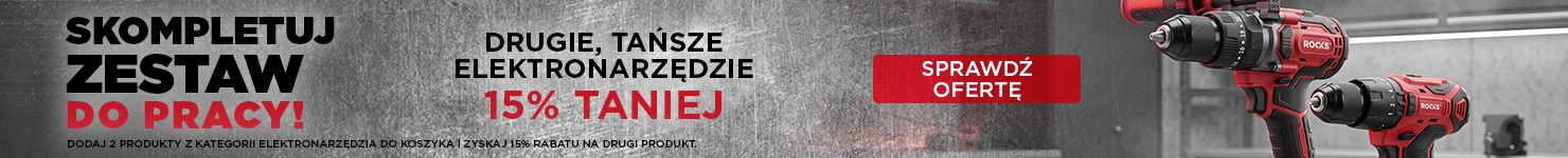 ROOKS promocja na elektronarzędzia