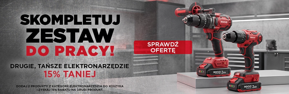 ROOKS promocja na elektronarzędzia