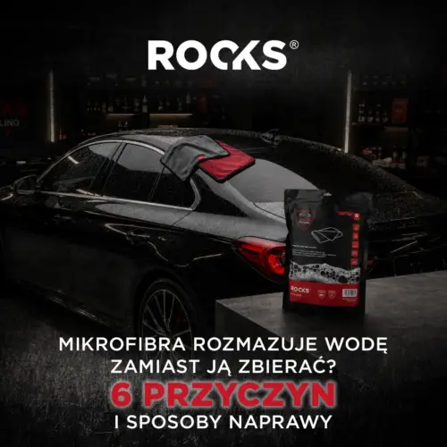 co zrobic gdy mikrofibra rozmazuje wode zamiast ja zbierac