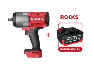ROOKS 20V AQ-ONE Klucz udarowy T3 1/2" 1880 Nm bez osprzętu