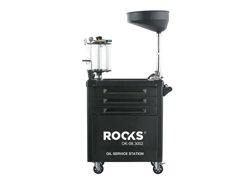 ROOKS OK-08.3002 Stacja serwisowa do oleju 70 l, 61 cz.
