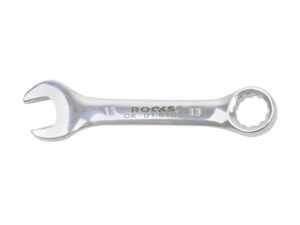 ROOKS Klucz płasko-oczkowy SHORT 13 mm